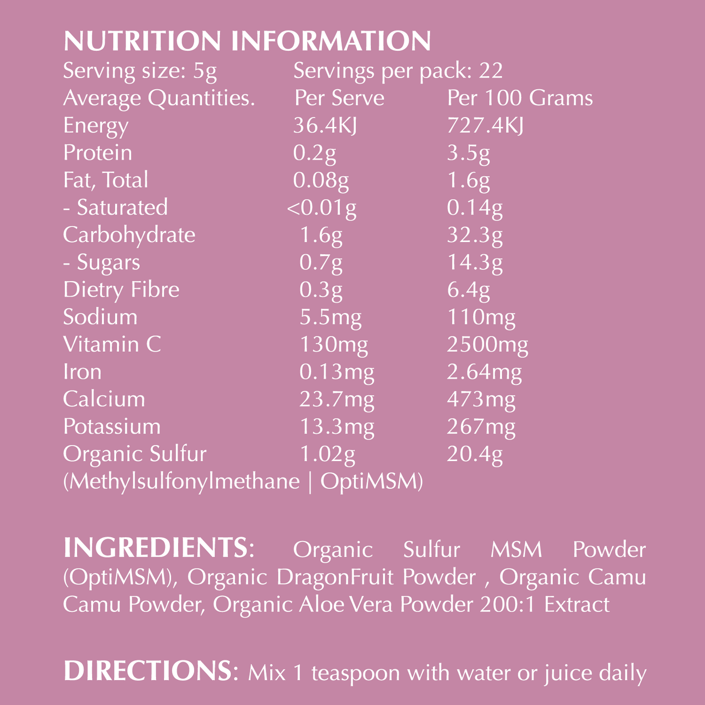 Kallos | Inner Health and Beauty Powder