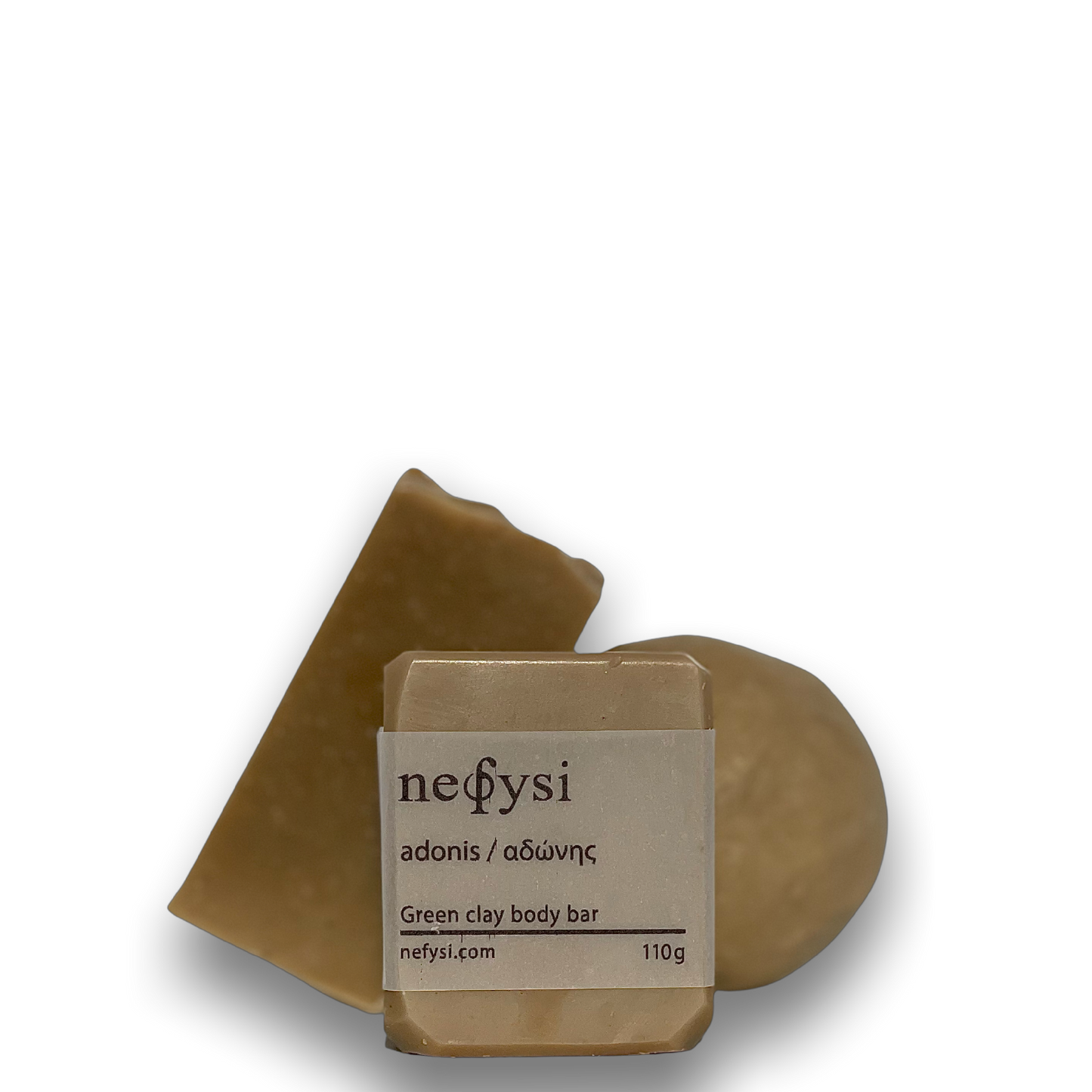 Adonis | Olive Oil Bar Soap | Green Clay