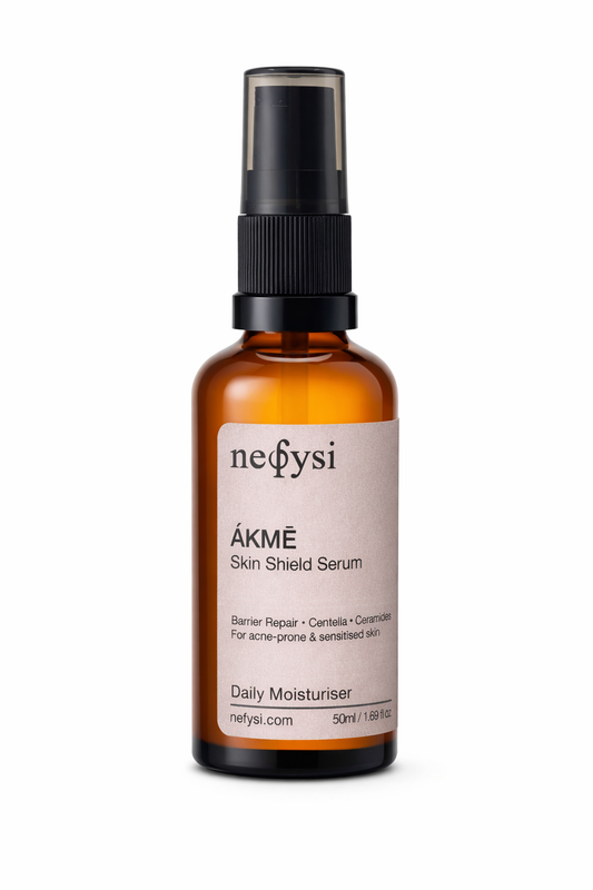 ÁKMĒ Skin Shield Serum – Barrier Repair Moisturiser for Acne-Prone & Retinoid-Treated Skin | Nefysi